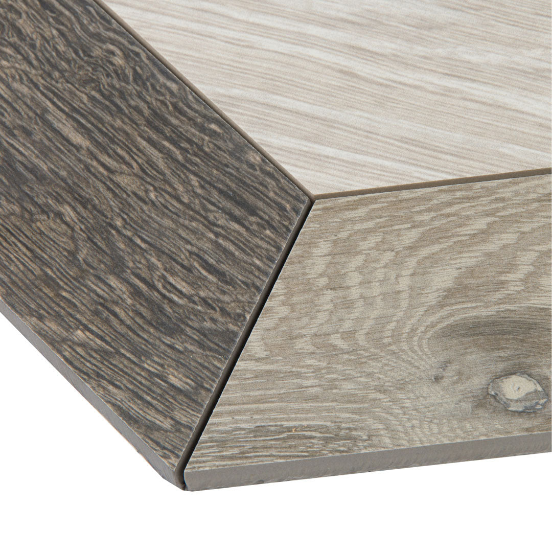 Sterling Row Oxford Mosaic 6-1/4X12 Charcoal Natural