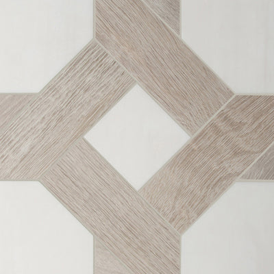 Sterling Row Classic Fit Mosaic 12X12 Linen Natural