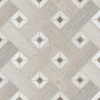 Sterling Row Tailor Made Mosaic 12X12 Linen Natural