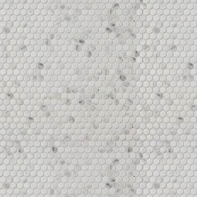 Studio Marble Impressions Hexagon Mosaic 12X12 Grey/White Honed