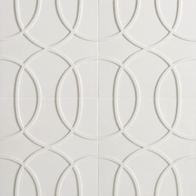 Studio Moderne Deco 15X15 Ecru Gloss