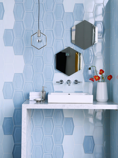 Studio Moderne Deco 5-3/8X9 Moonstone Gloss