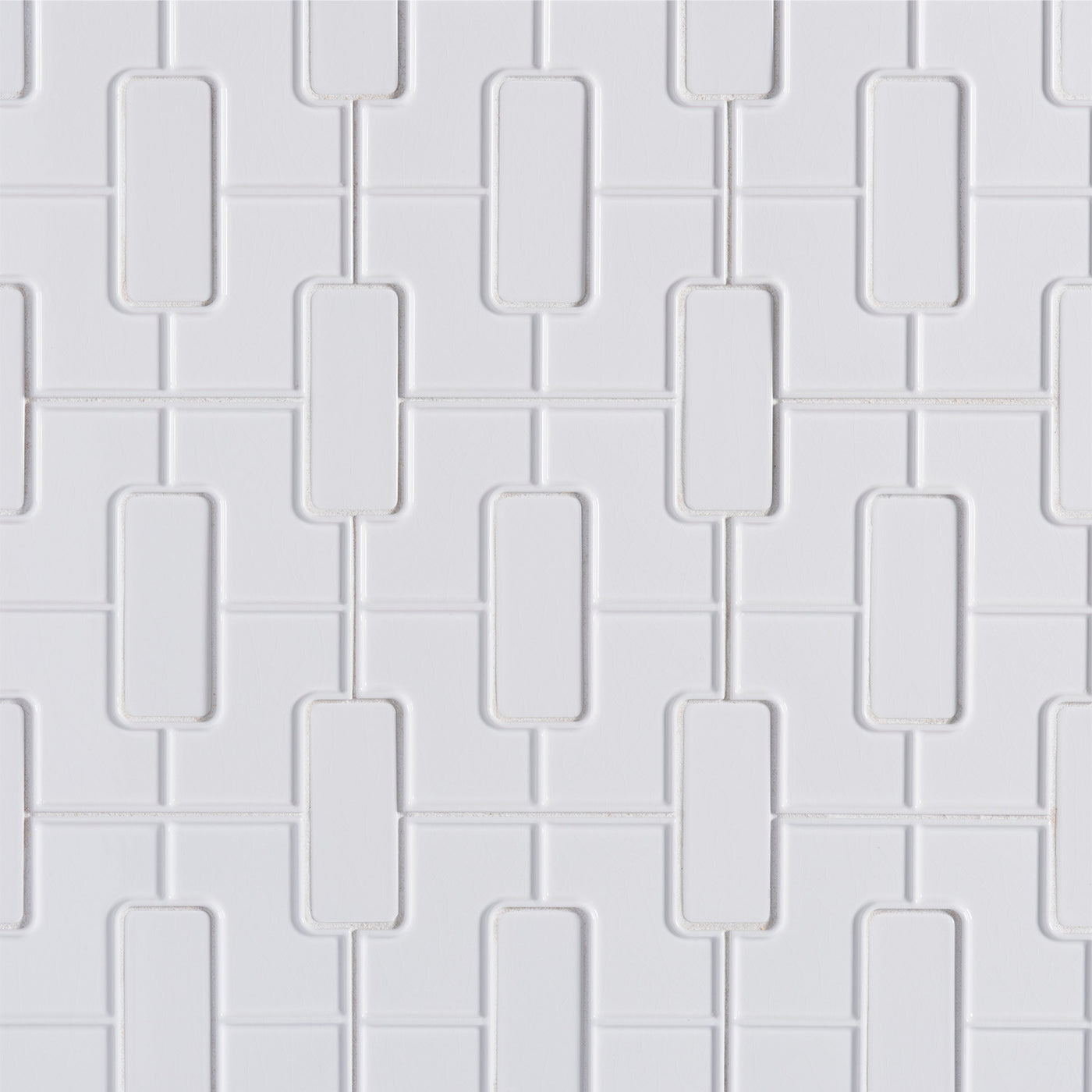 Studio Moderne Deco 7-1/2X6-3/4 Plaster Gloss