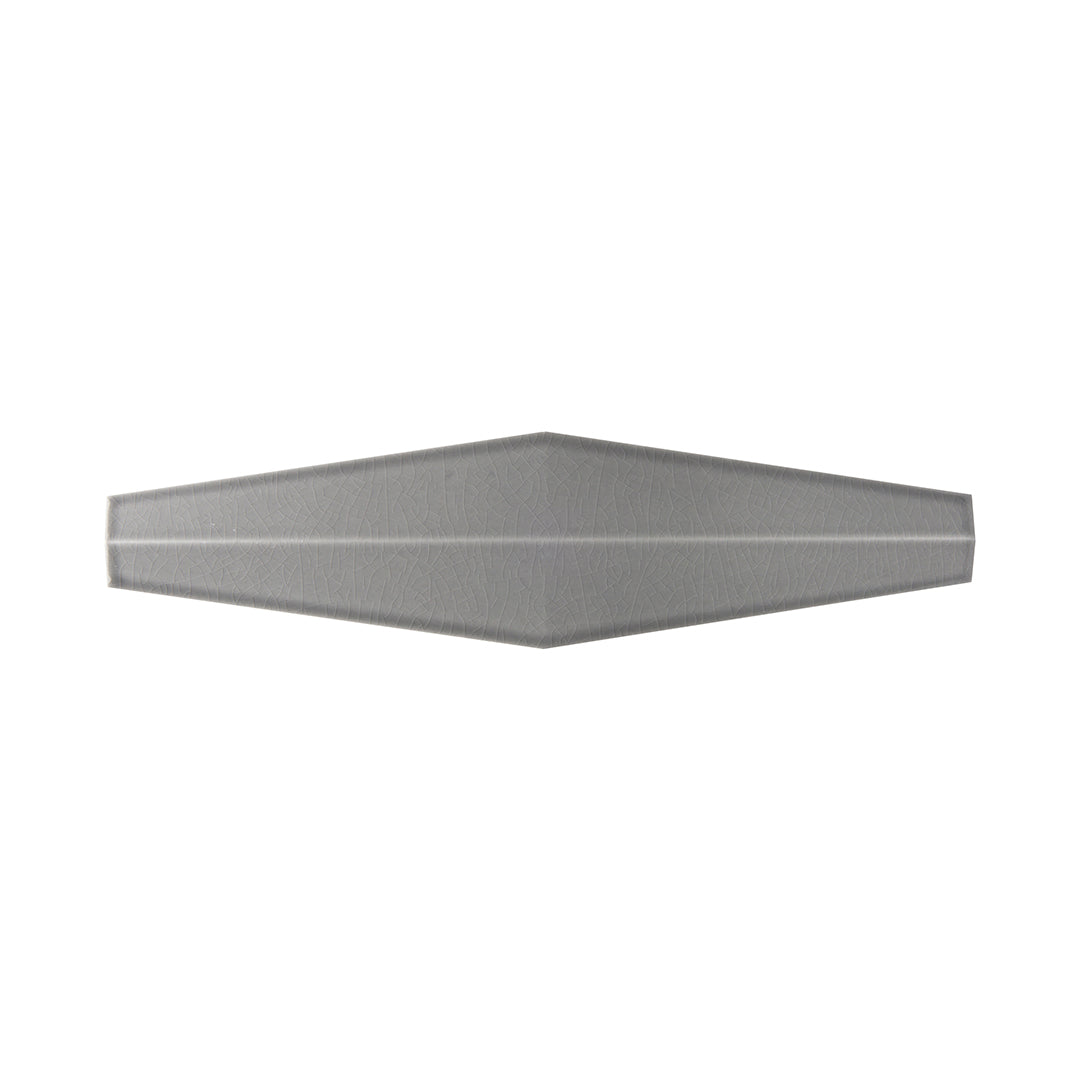 Studio Moderne Deco 2-1/8X12 Sterling Gloss