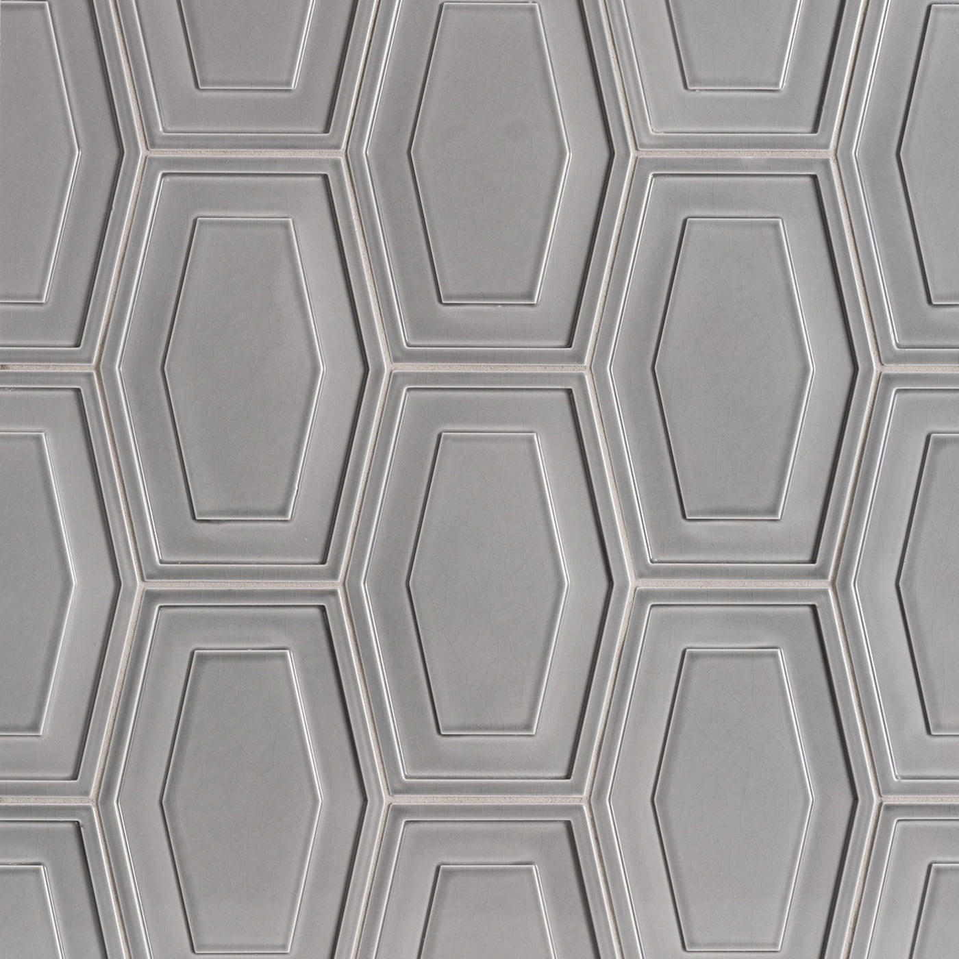 Studio Moderne Deco 5-3/8X9 Sterling Gloss