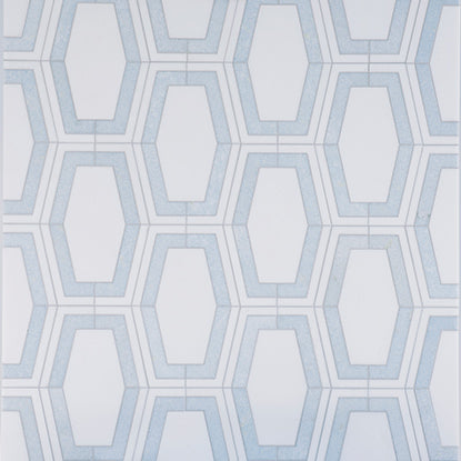 Studio Moderne Stone Mosaic 12X6-3/4 Blue Celeste Honed