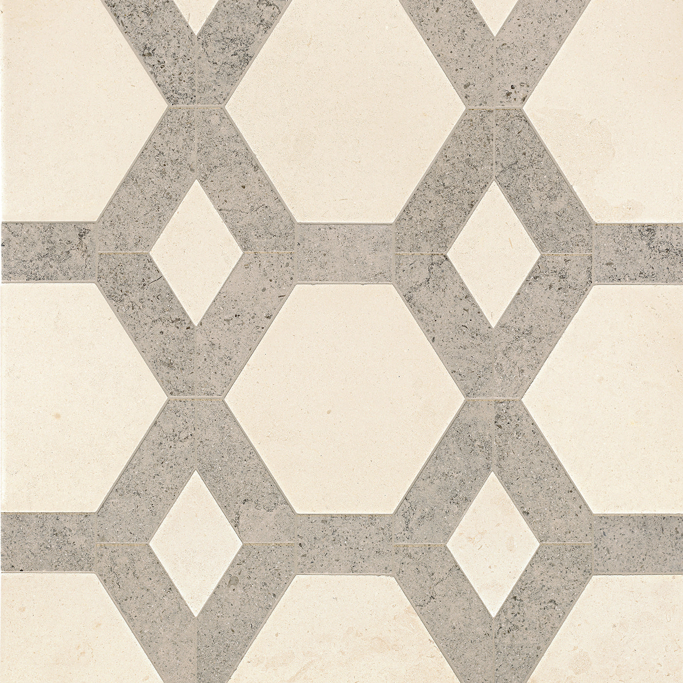 Studio Moderne Stone Mosaic 17-3/4X18 Paloma/Gascogne Blue Honed