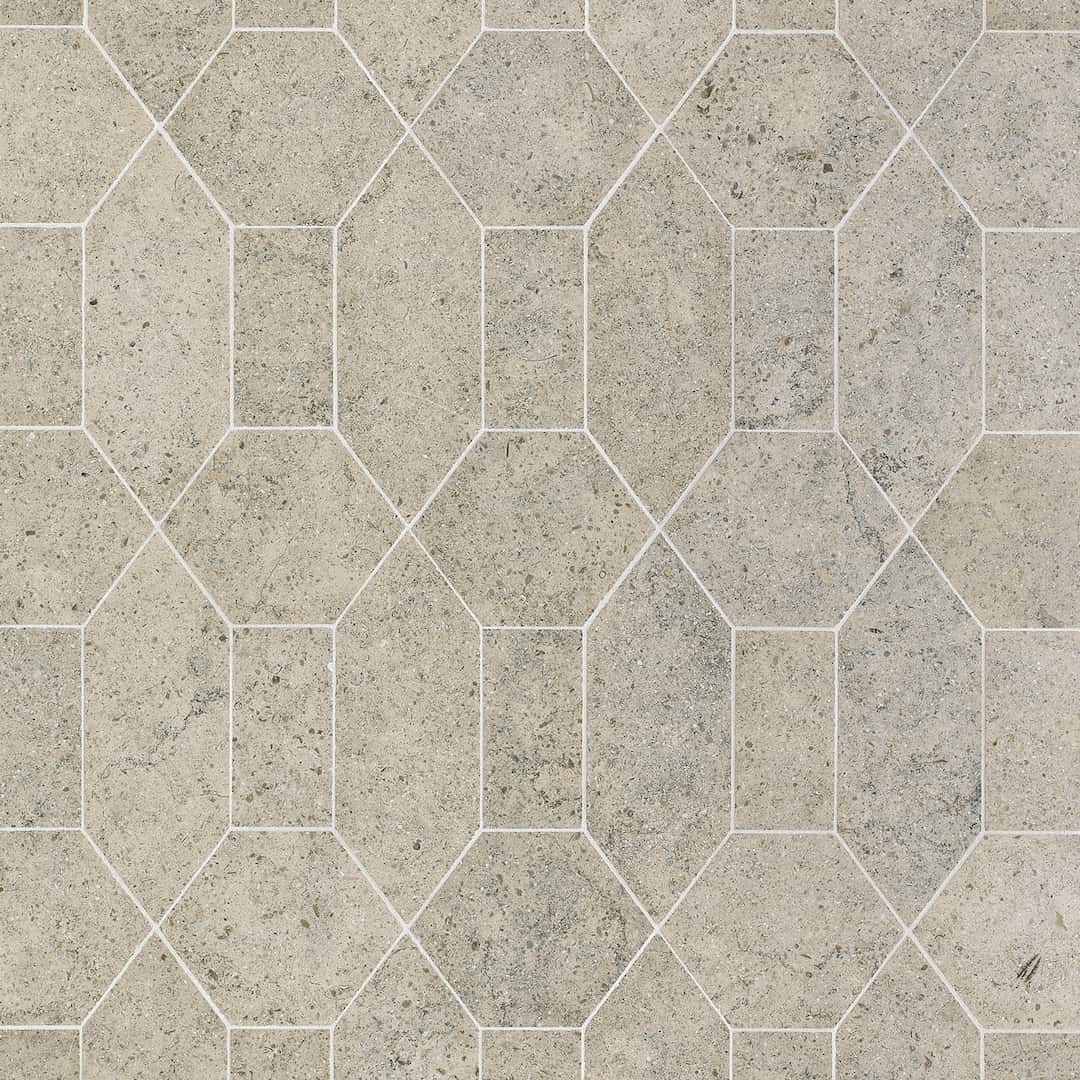 Studio Moderne Stone Mosaic 11-1/8X13-3/8 Gascogne Blue Honed