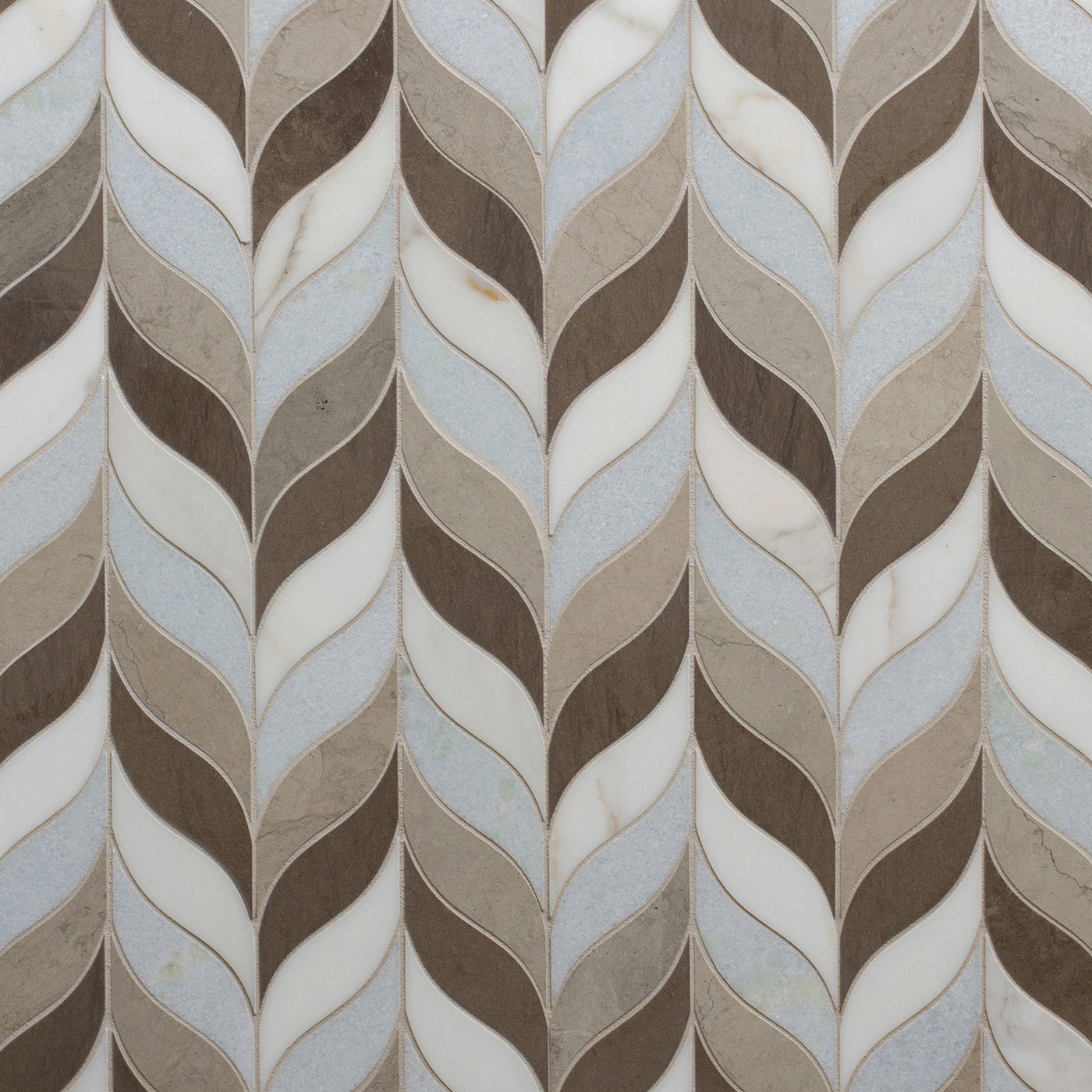 Tangent Mosaic 7-5/8X11-15/16 Celeste Honed