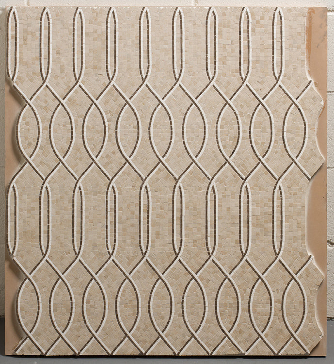 Tangent Mosaic 16-1/2X9-1/4 Linen Honed
