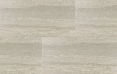 Travertine 12X24 Siena Silver Honed