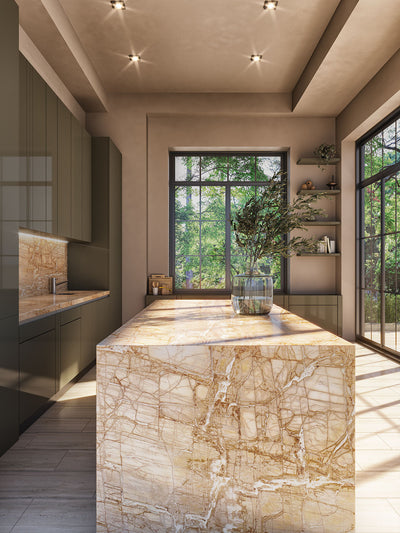 Travertine 12X24 Tuscan Silver Honed