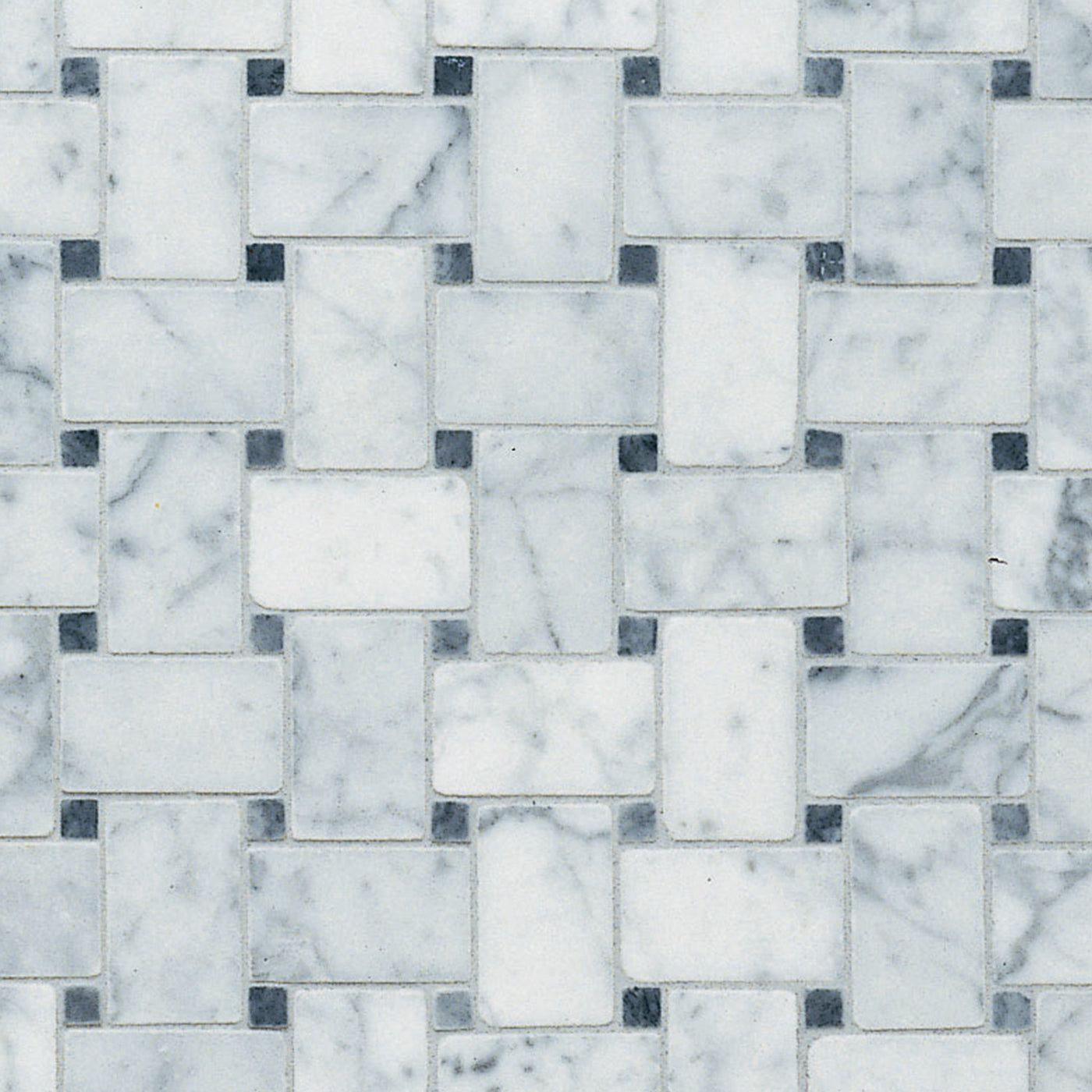 Tribeca Mosaic 13X13 Classic White Honed