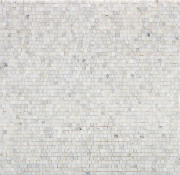 Villa D Oro Mosaic 12X12-1/16 Bianco Bello Polished