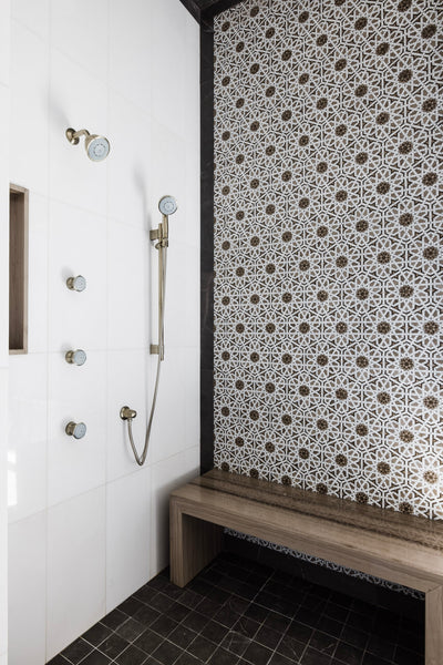 Villa D Oro Hexagon Mosaic 15-1/8X6-1/2 Grigio Polished