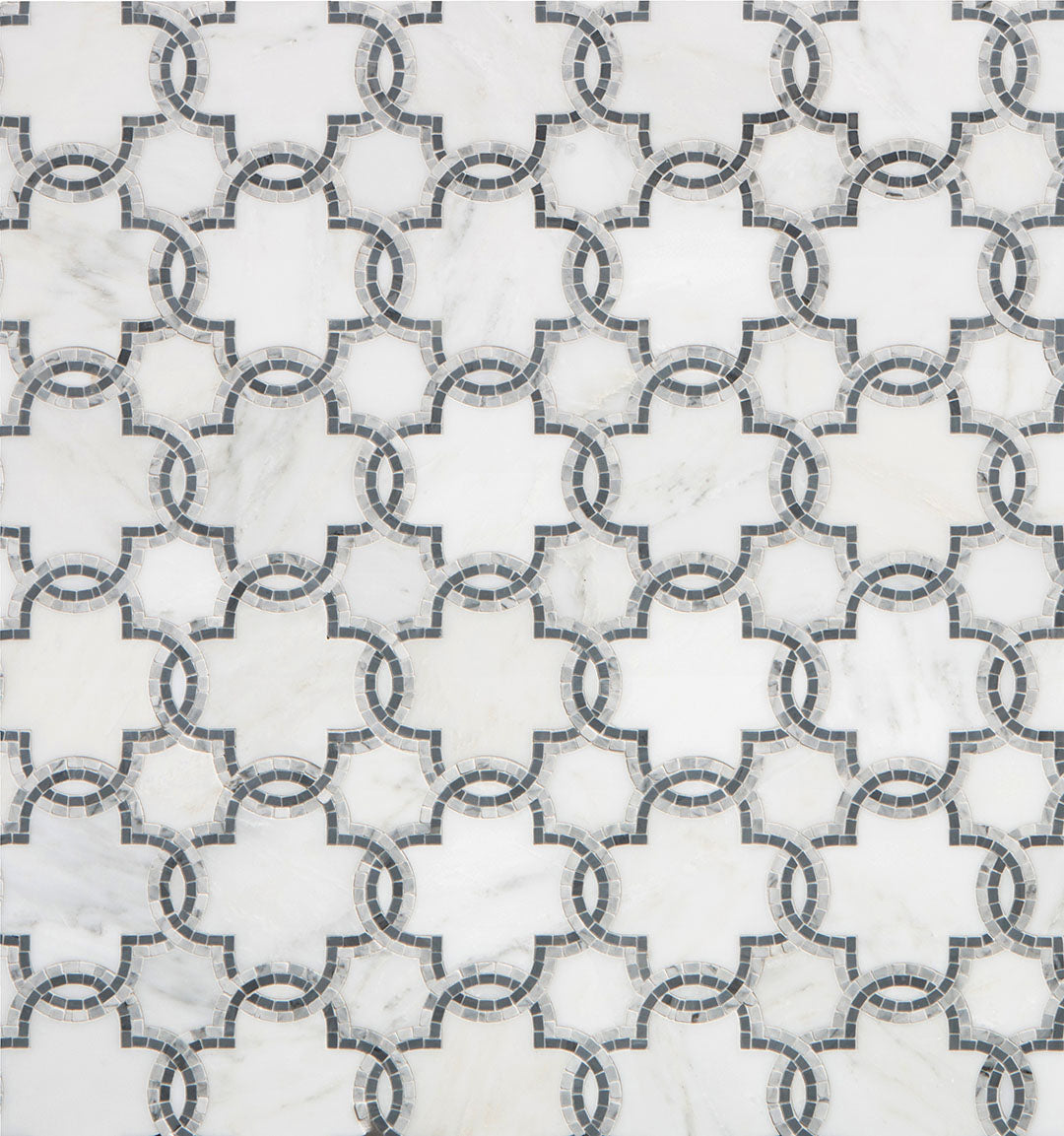 Villa D Oro Mosaic 9-1/2X9-1/2 Grigio Polished