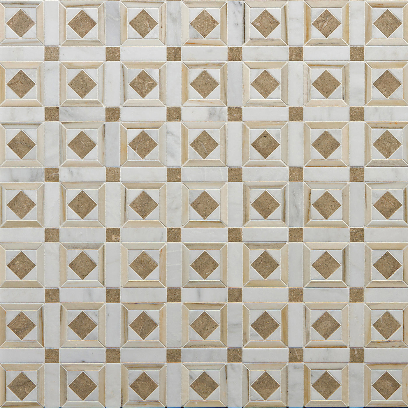 Villa D Oro Mosaic 10-1/2X10-1/2 Sage Brushed