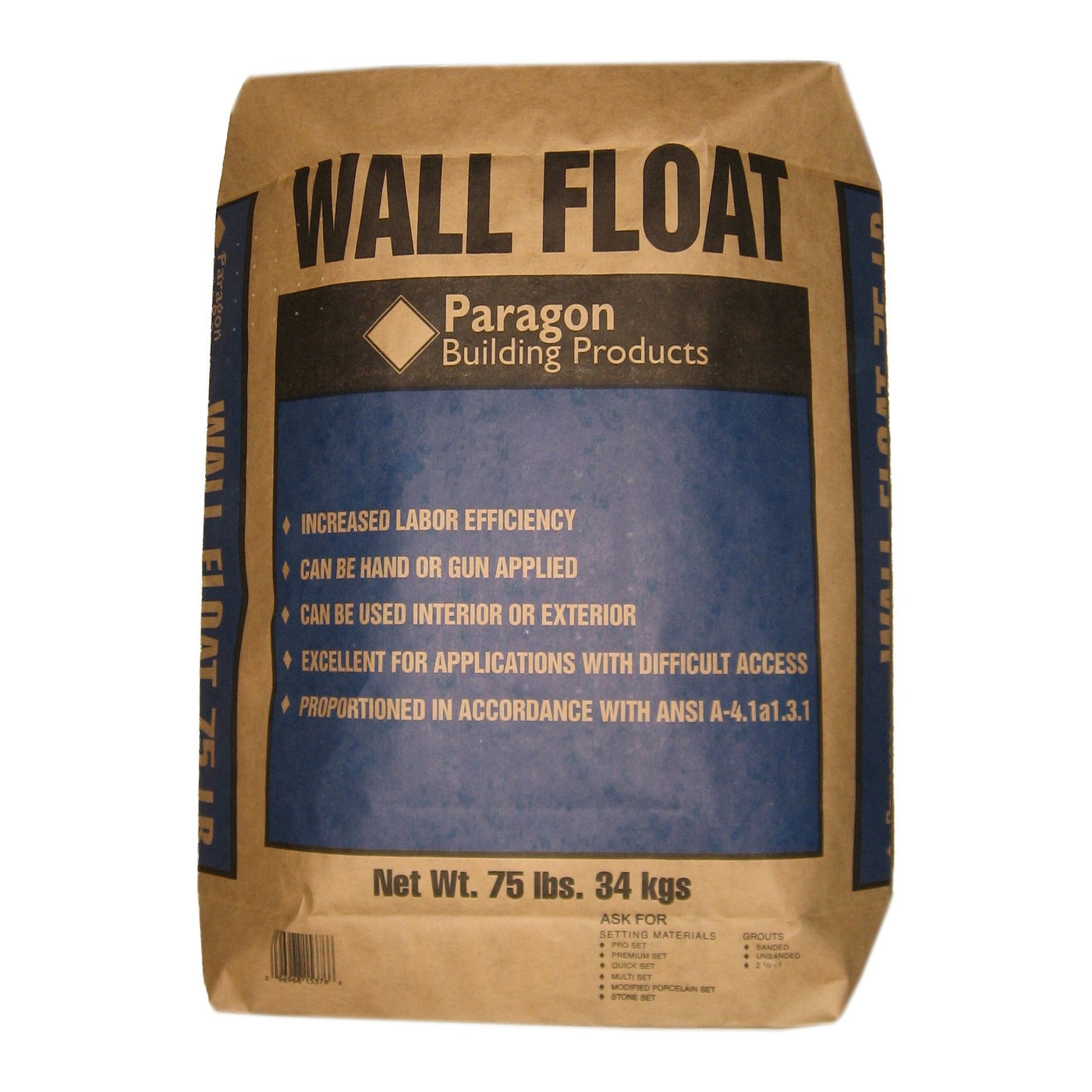 Quikrete Wall Float 75Lbs