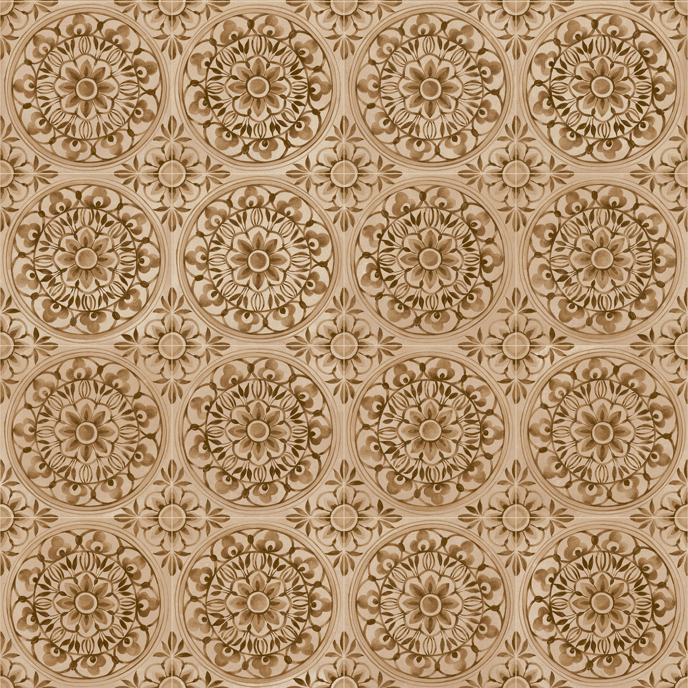 Amuri Decoro Pizzo 8X8 Biscotto