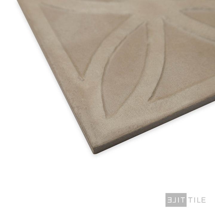 Amuri Struttura 3D 8X8 Gelosia Grigio - Elit Tile
