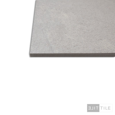 HURRICANE PORCELAIN TILE 12X24 WHITE MATTE PRIMARY CORNE SHOT