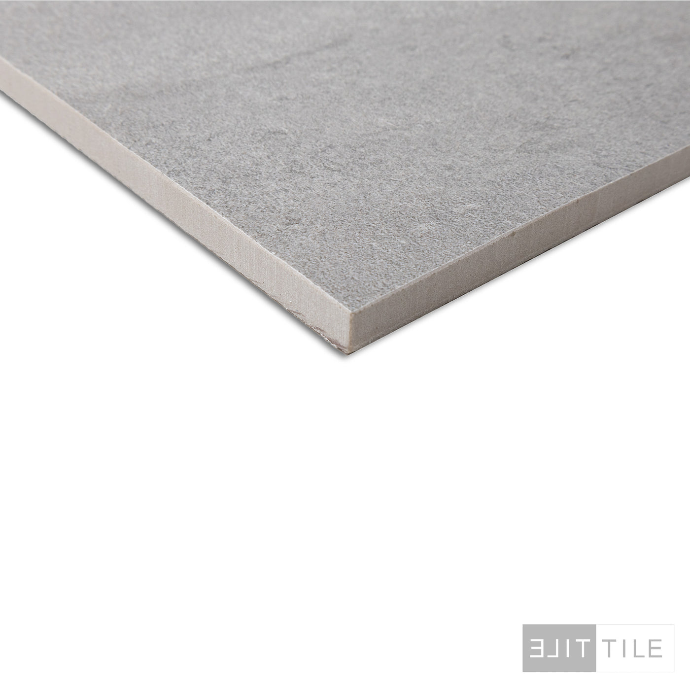 HURRICANE PORCELAIN TILE 12X24 SILVER MATTE PRIMARY ANGLE SHOT