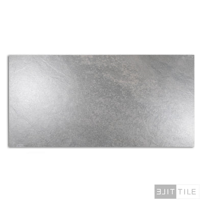 HURRICANE PORCELAIN TILE 12X24 SMOKE MATTE PRIMARY SHOT