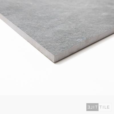 HURRICANE PORCELAIN TILE 24X24 SMOKE MATTE PRIMARY ANGLE SHOT