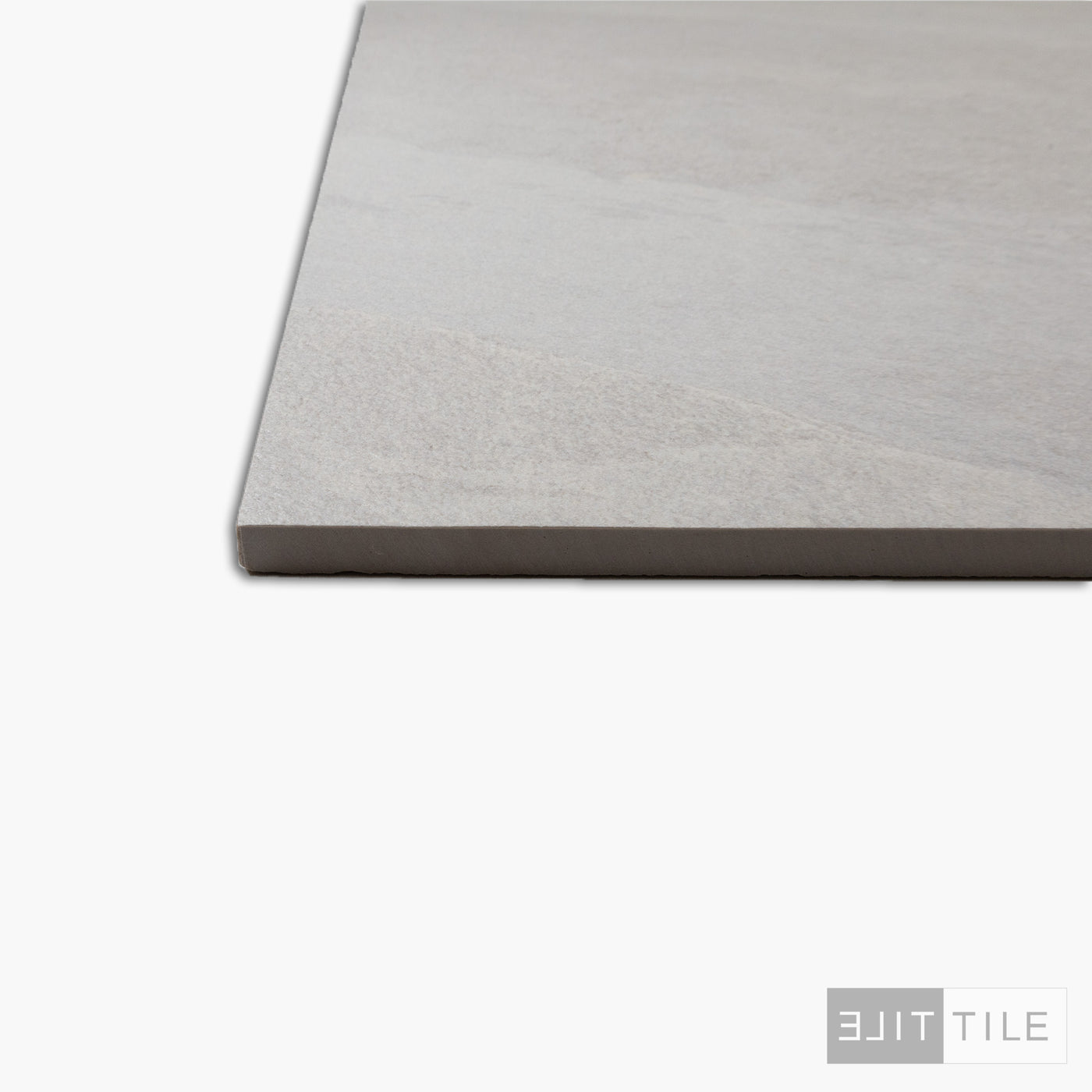 HURRICANE PORCELAIN TILE 24X48 WHITE MATTE PRIMARY CORNE SHOT