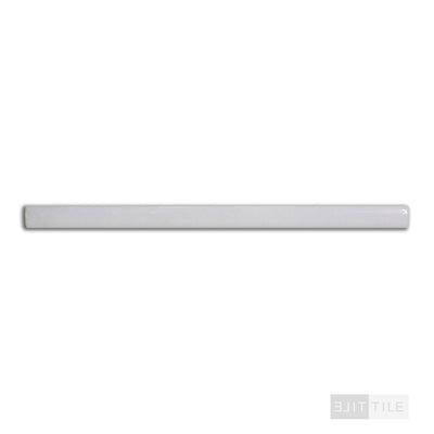 COLOR COLLECTION CERAMIC TRIM 1/2X6 U081 WHITE ICE BRIGHT PRIMARY SHOT