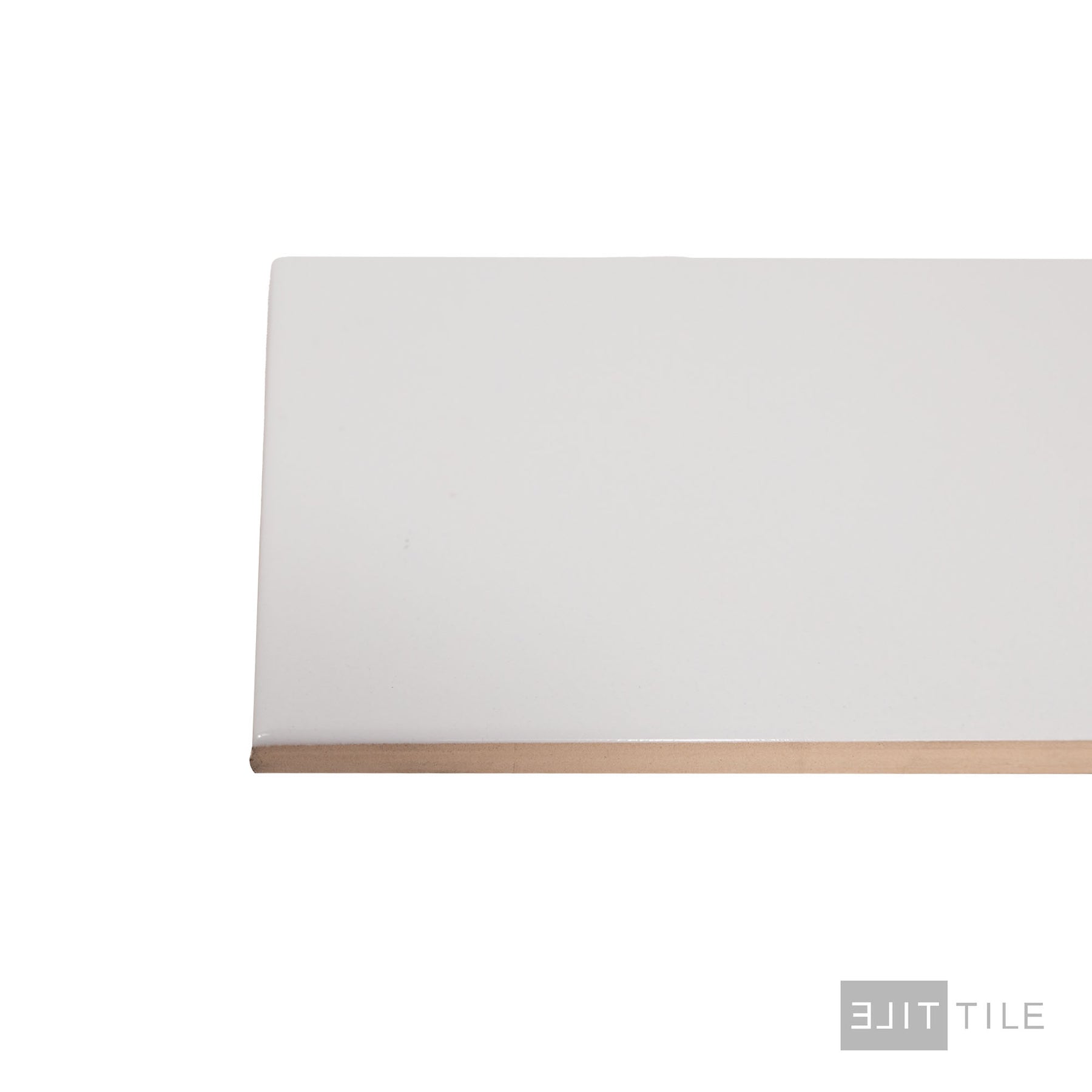 6x18 Color Collection Ceramic Tile Glossy 6X18 U081 White Ice Bright – Elit Tile