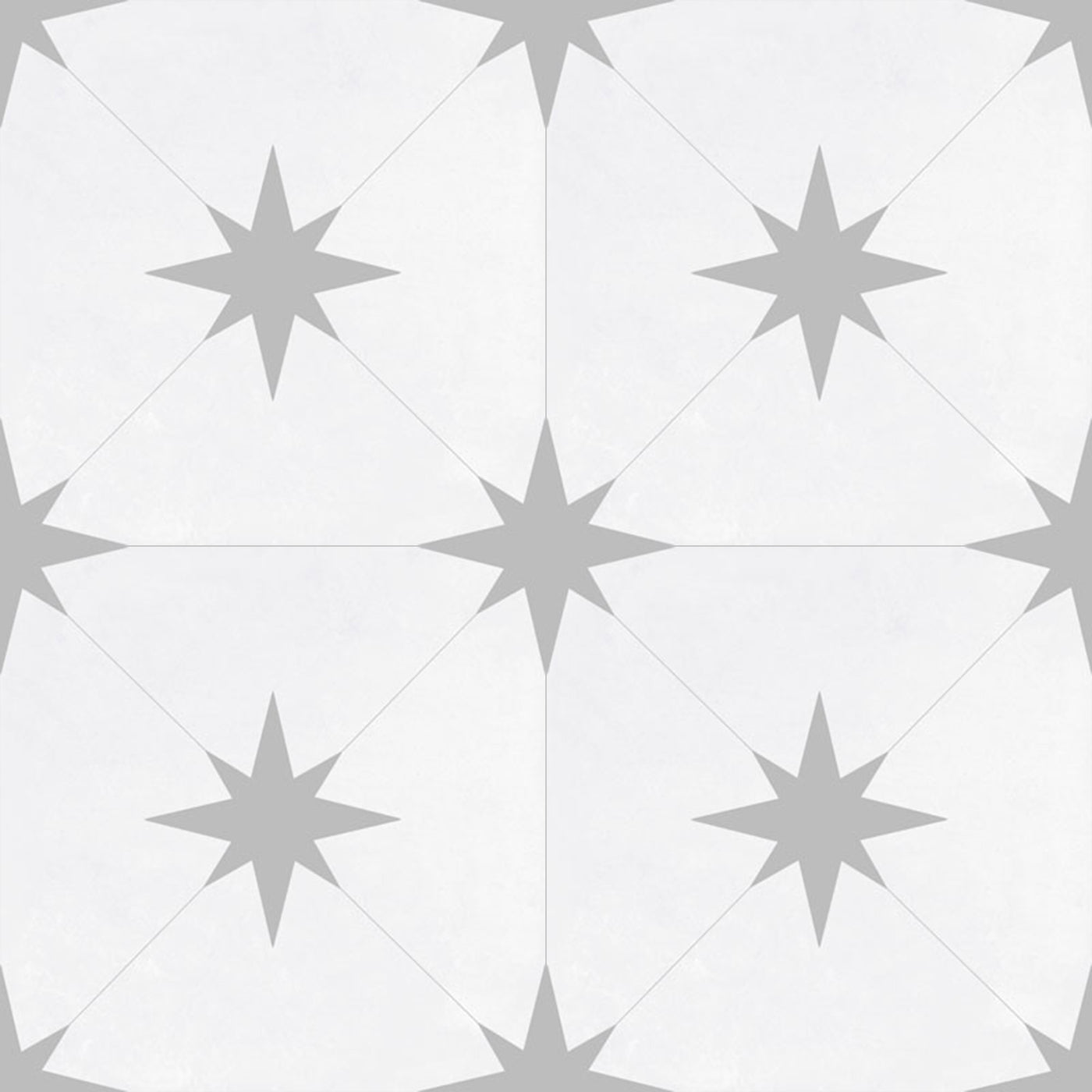 Starburst Porcelain 8.7X8.7 Llevant Grey Matte