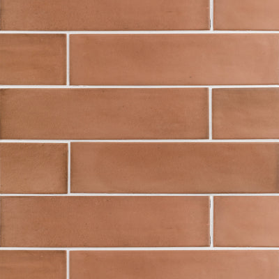 Clay Porcelain 2.5X10 Rectangle Brick Matte