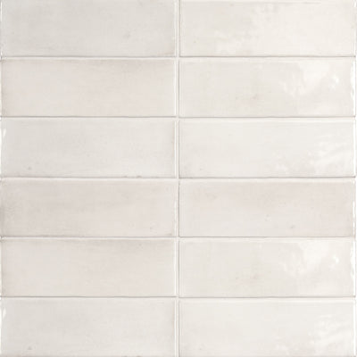 Soco Porcelain 2X6 White Glossy