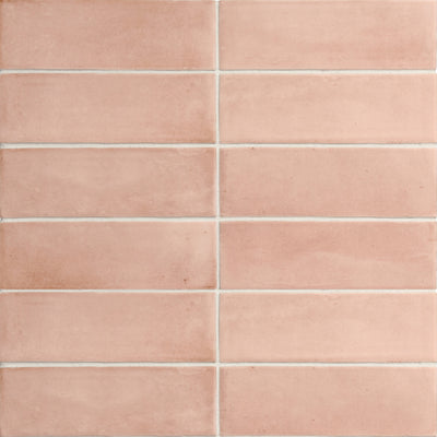 Soco Porcelain 2X6 Pink Matte