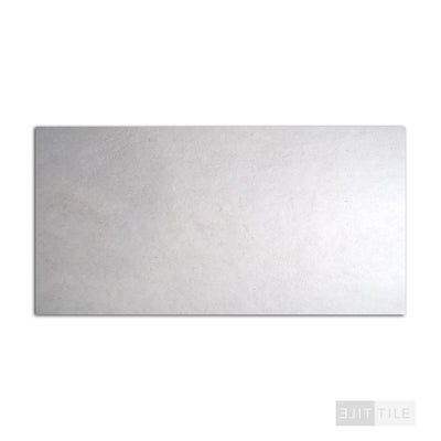 CORNERSTONE CERAMIC TILE 12X24 SLATE WHITE NATURAL PRIMARY SHOT