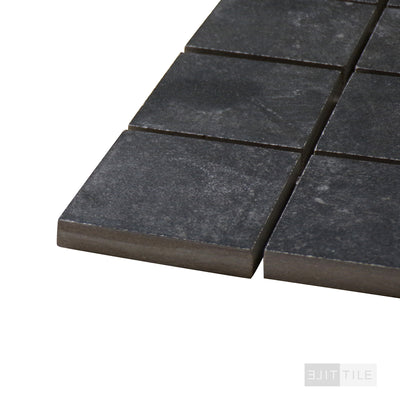 STONEHENGE NATURAL STONE MOSAIC 12X12 ANTHRACITE NATURAL PRIMARY CORNER SHOT