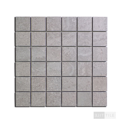 STONEHENGE NATURAL STONE MOSAIC 12X12 GREY NATURAL PRIMARY SHOT