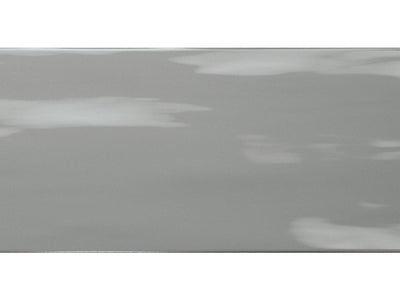 Onda Wall Tile 6X16 Grey Glossy