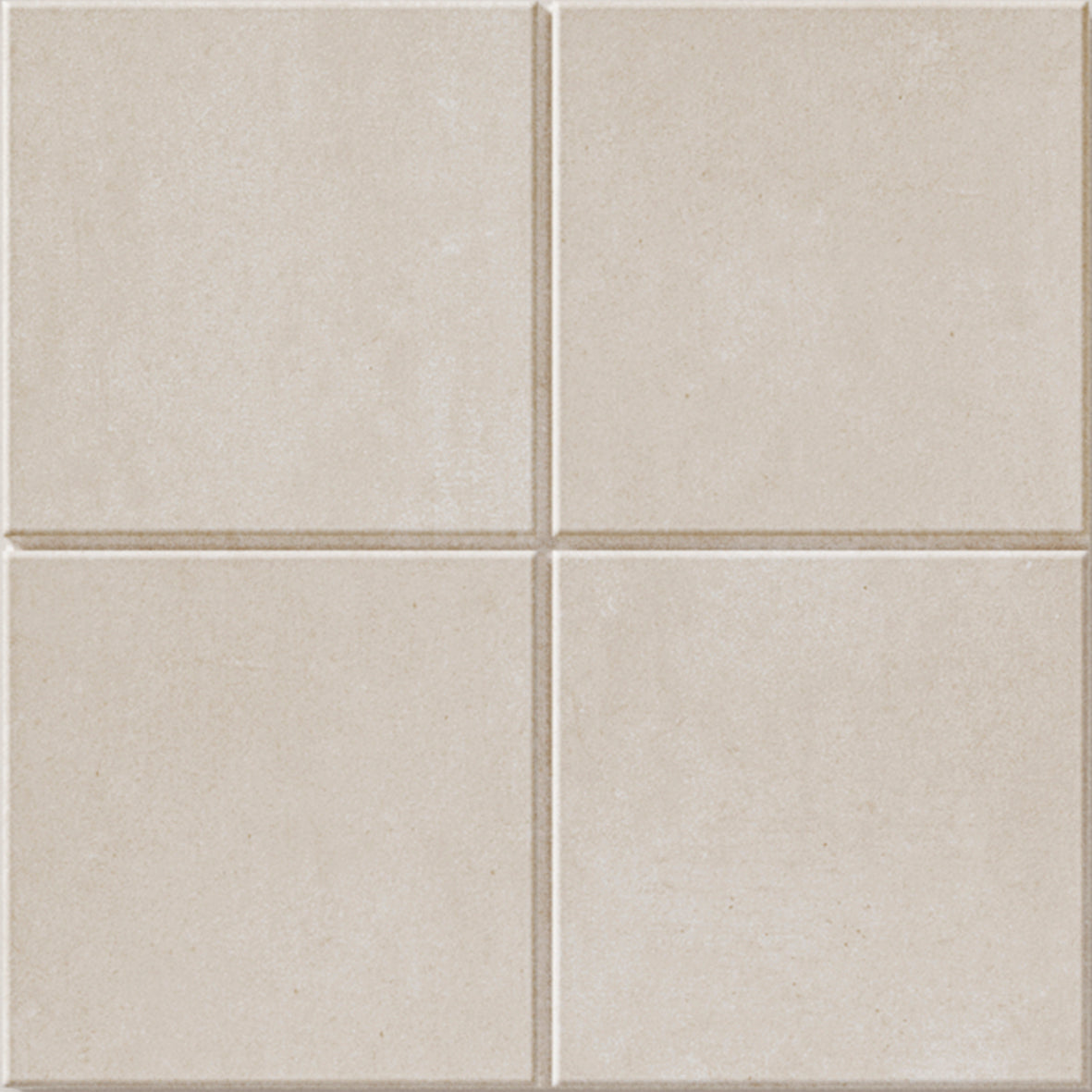 Raster Grid M Matte 6X6 Off White