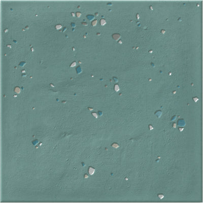 Stardust Pebbles Matte 6X6 Teal