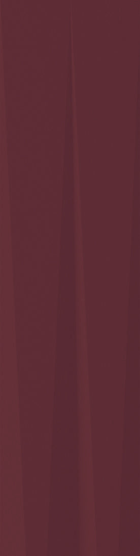 Stripes Transistion Matte 3X12 Garnet