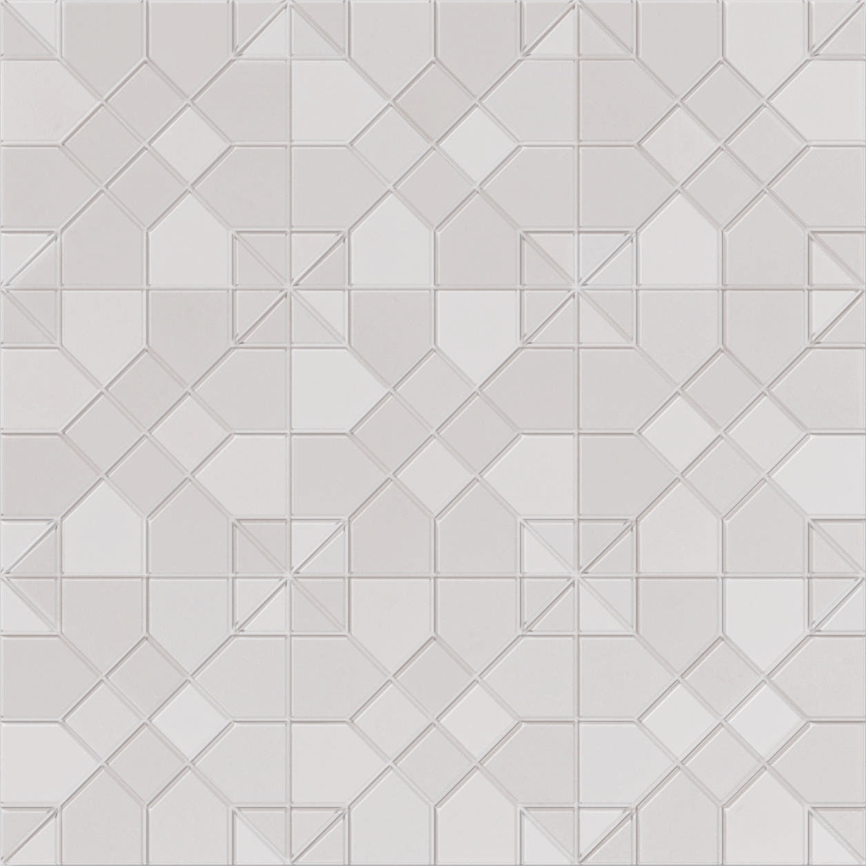 Tesserae Suit Matte 11X11 Blanch