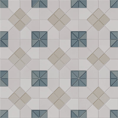 Tesserae Suit Matte 11X11 Marino