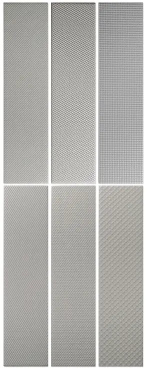 Texiture Pattern Matte 2.5X10 Grey