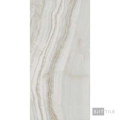 PORCELAIN SLABS 63X126 WAVE POLISHED BOOK-MATCHED A PRIMARY SHOT