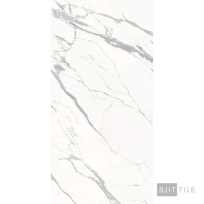 PORCELAIN SLABS 63X126 STATUARIO EXTRA POLISHED BOOK-MATCHED A PRIMARY SHOT