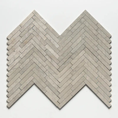 Britannia Large Herringbone Mosaic 12-7/8X8-9/16 Britannia Honed