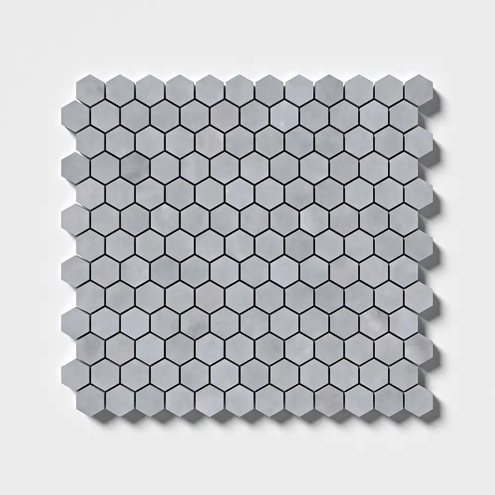 Allure Light Hexagon Mosaic 11-5/8X12 Allure Honed