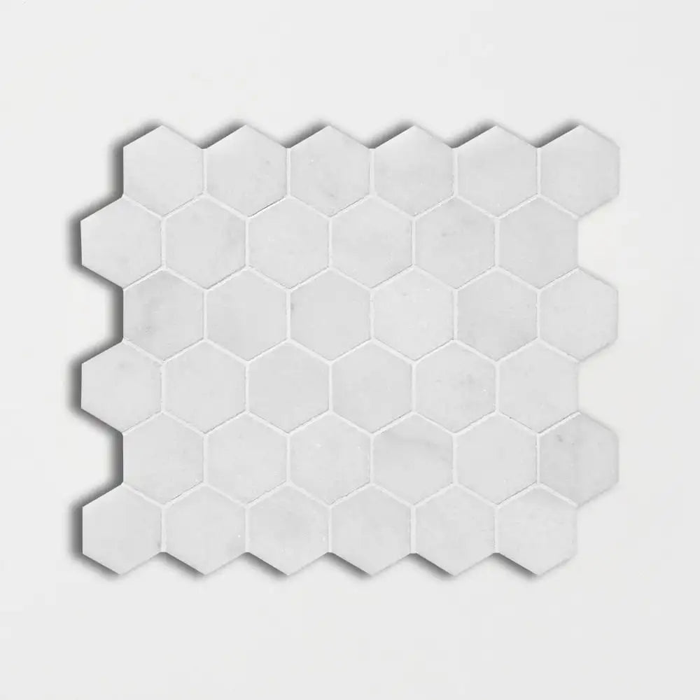 Avalon 2X2 Hexagon Mosaic 10-3/8X12 Avalon Polished
